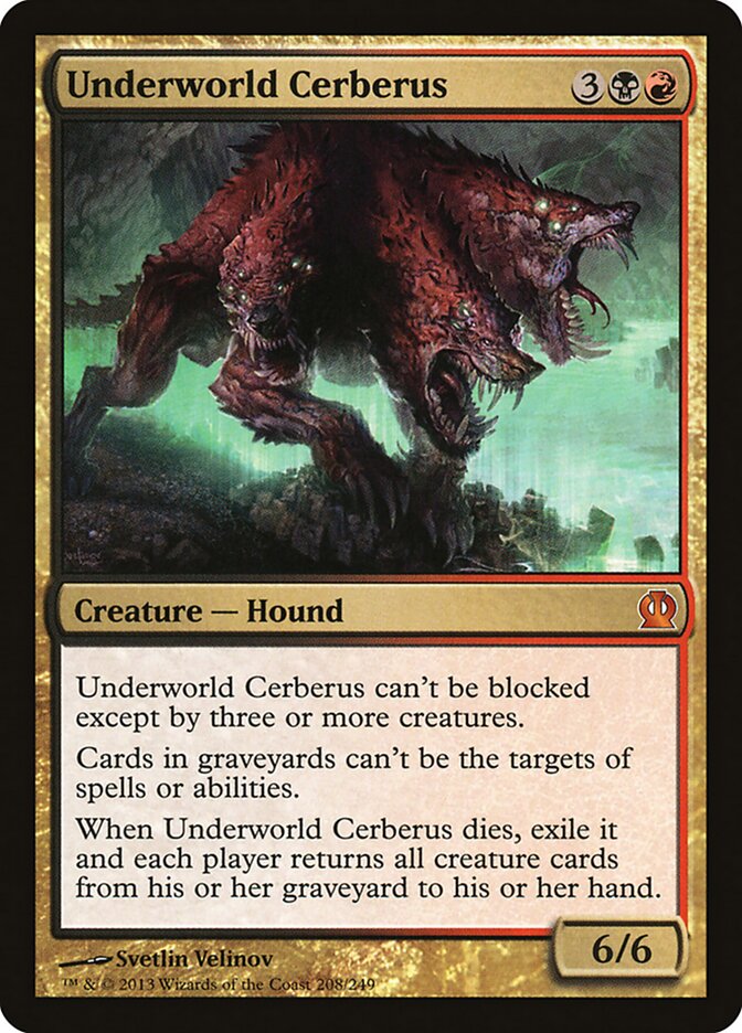 Underworld Cerberus — Theros (THS) #208