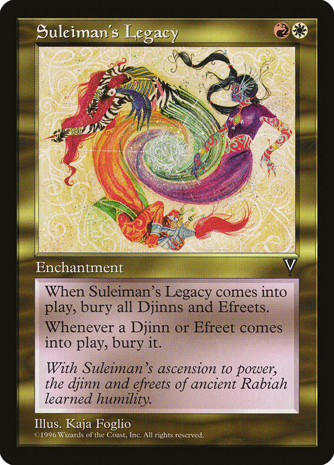 Suleiman's Legacy — Visions (VIS) #138