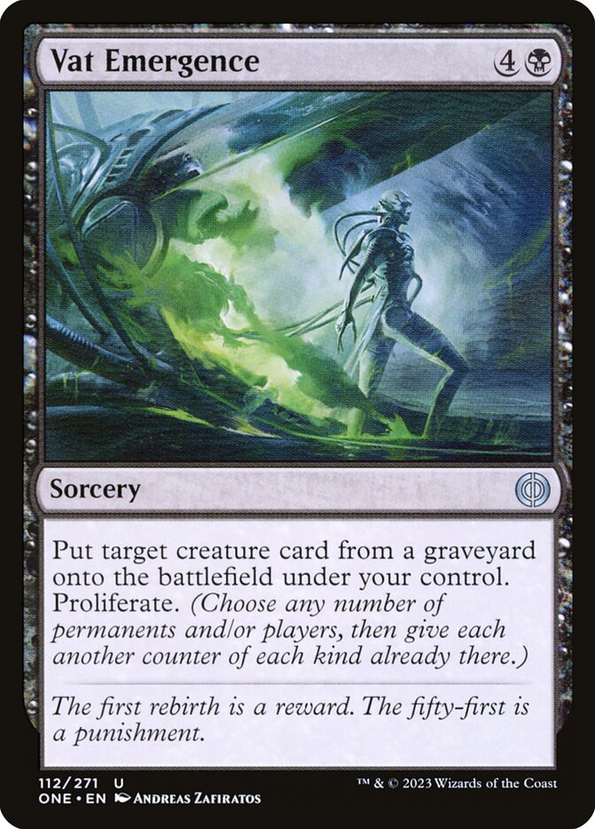 Vat Emergence — Phyrexia: All Will Be One (ONE) #112