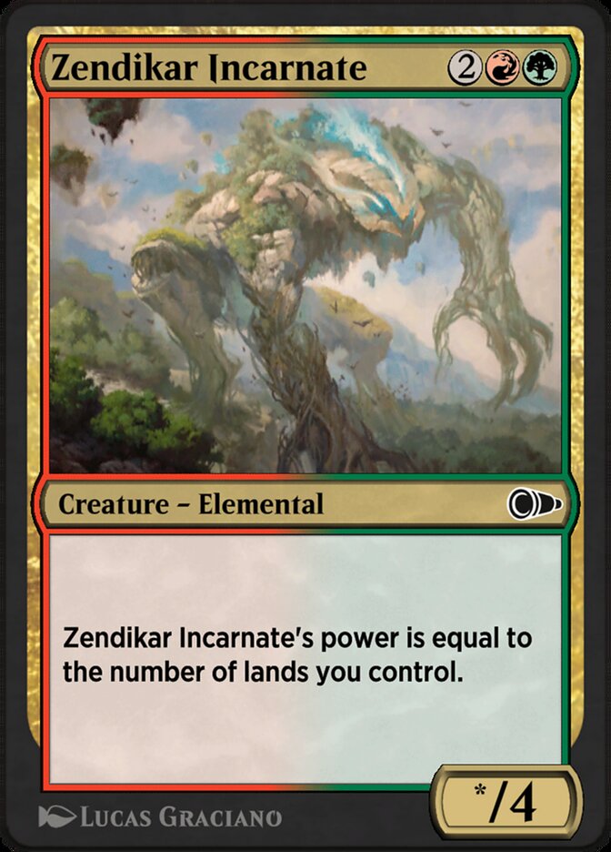 Zendikar Incarnate — Pioneer Masters (PIO) #252