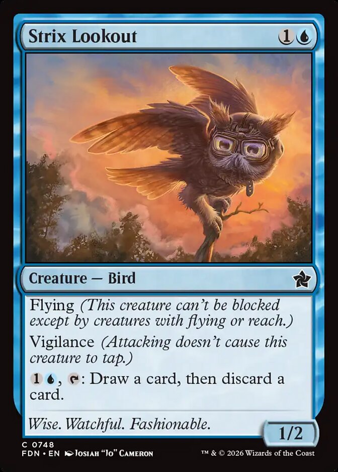 Strix Lookout — Foundations (FDN) #748