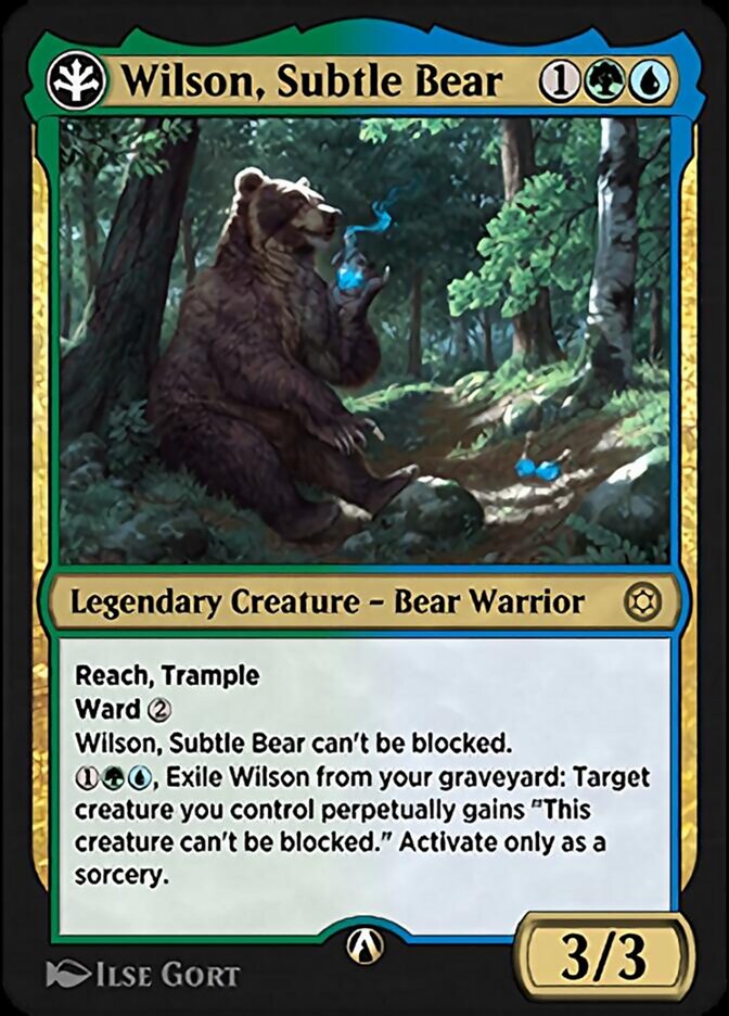 Wilson, Subtle Bear — Alchemy Horizons: Baldur's Gate (HBG) #19u