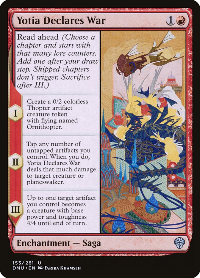 Yotia Declares War — Dominaria United (DMU) #153