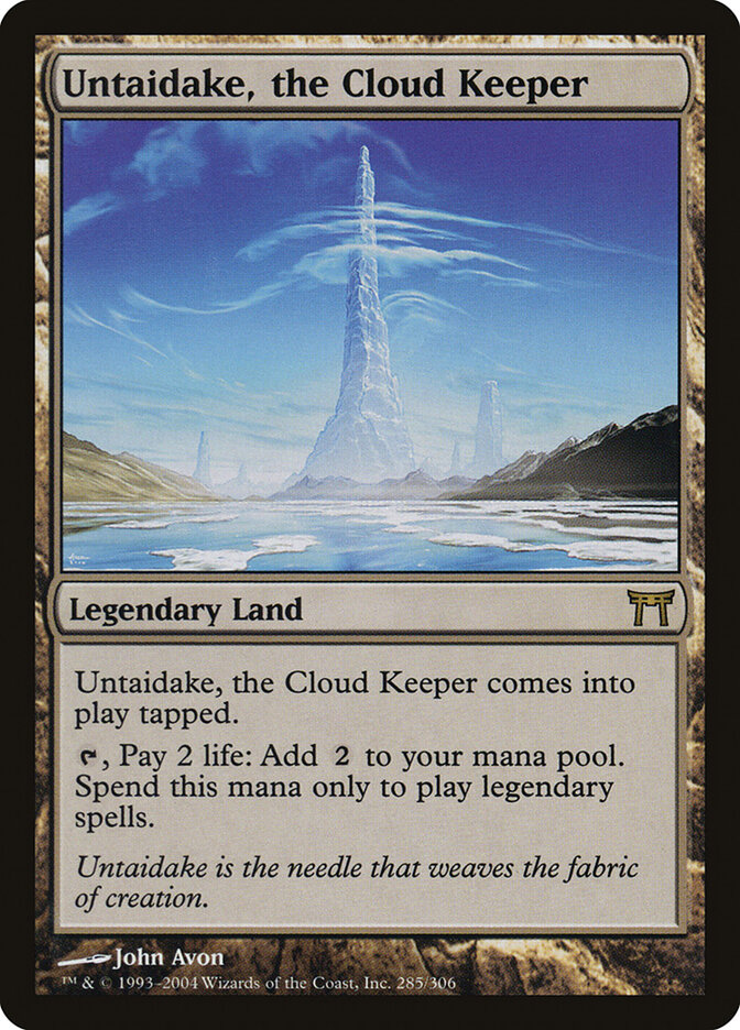Untaidake, the Cloud Keeper — Champions of Kamigawa (CHK) #285