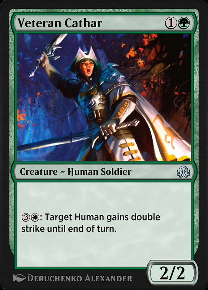 Veteran Cathar — Shadows over Innistrad Remastered (SIR) #225