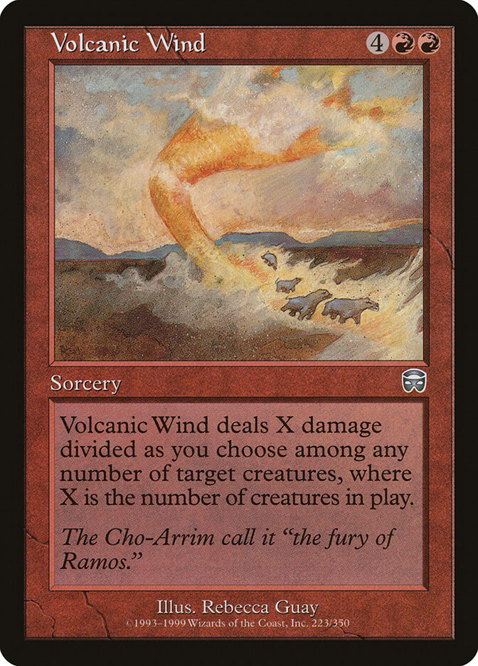 Volcanic Wind — Mercadian Masques (MMQ) #223