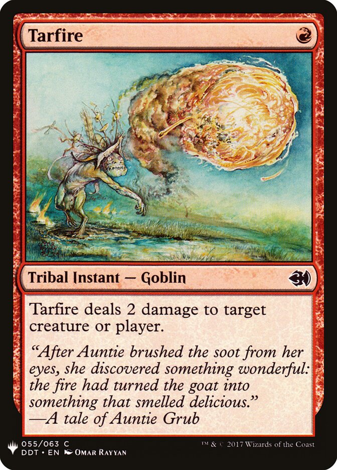 Tarfire — The List (PLST) #DDT-55