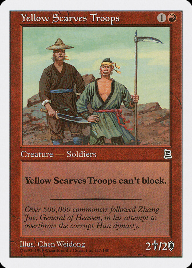 Yellow Scarves Troops — Portal Three Kingdoms (PTK) #127