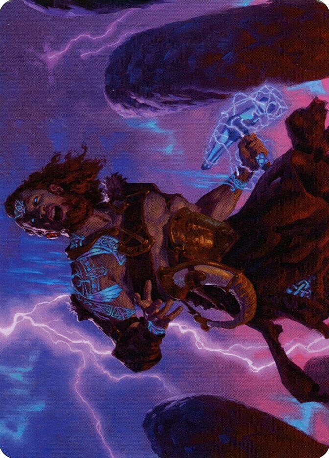 Toralf, God of Fury // Toralf, God of Fury — Kaldheim Art Series (AKHM) #39