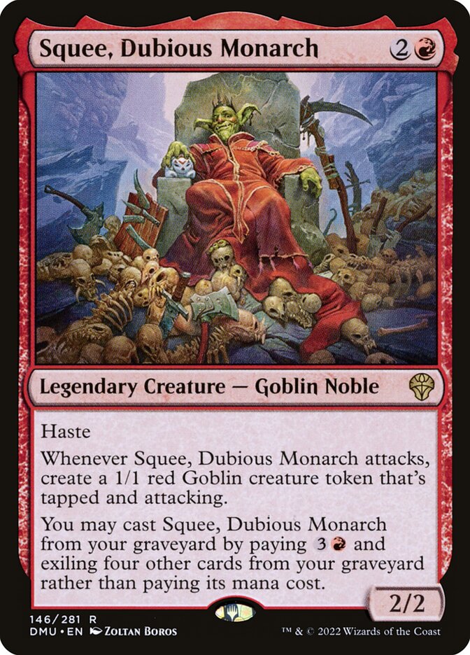 Squee, Dubious Monarch — Dominaria United (DMU) #146