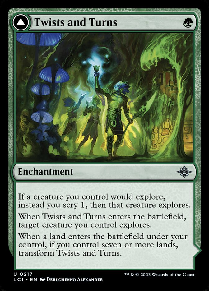 Twists and Turns // Mycoid Maze — The Lost Caverns of Ixalan (LCI) #217