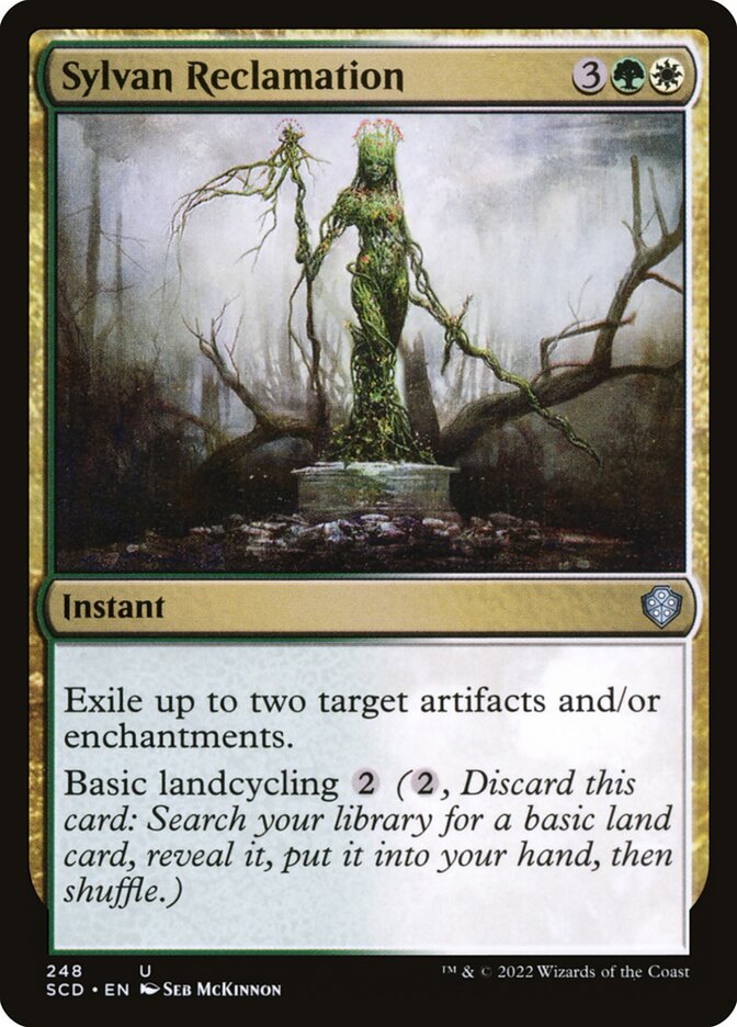 Sylvan Reclamation — Starter Commander Decks (SCD) #248