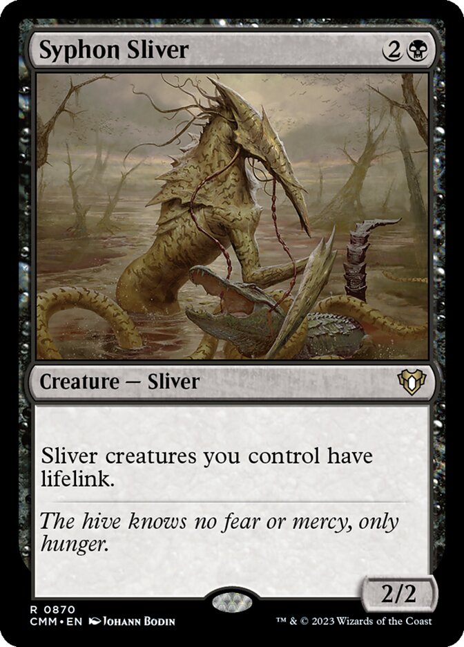 Syphon Sliver — Commander Masters (CMM) #870