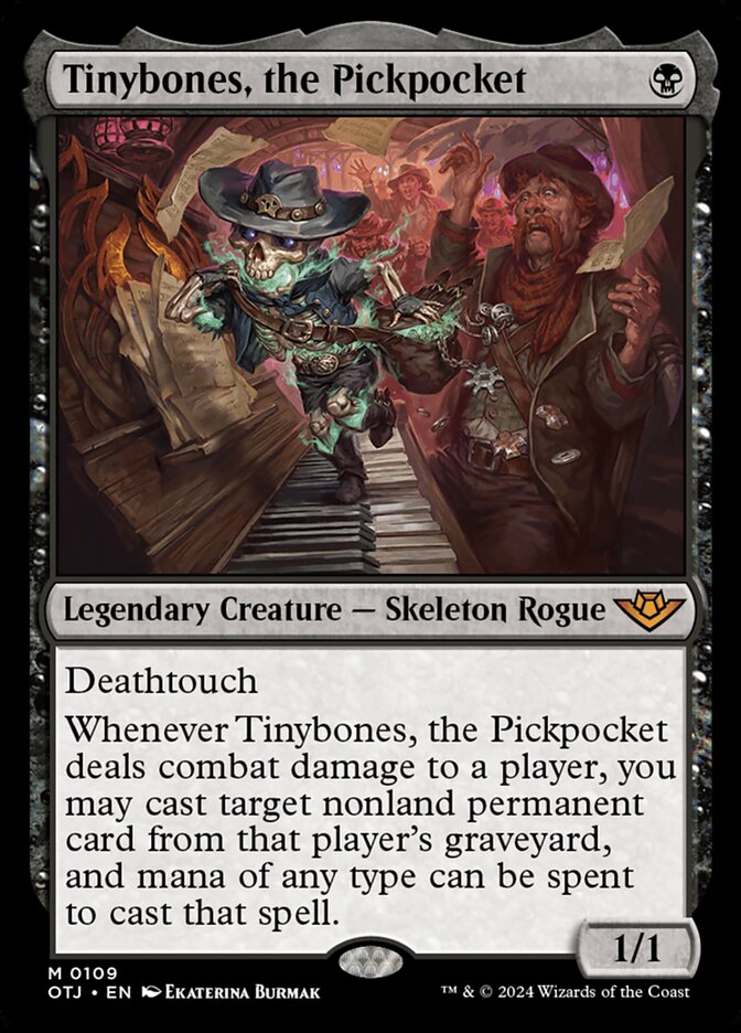 Tinybones, the Pickpocket — Outlaws of Thunder Junction (OTJ) #109