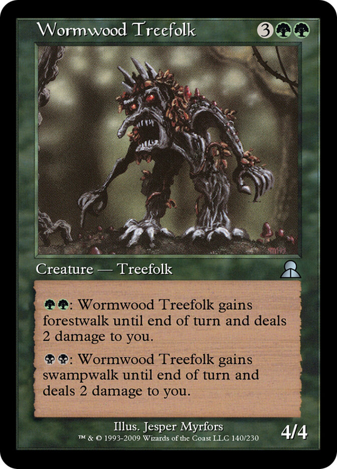 Wormwood Treefolk — Masters Edition III (ME3) #140