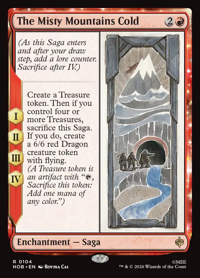 The Misty Mountains Cold — The Hobbit (HOB) #104