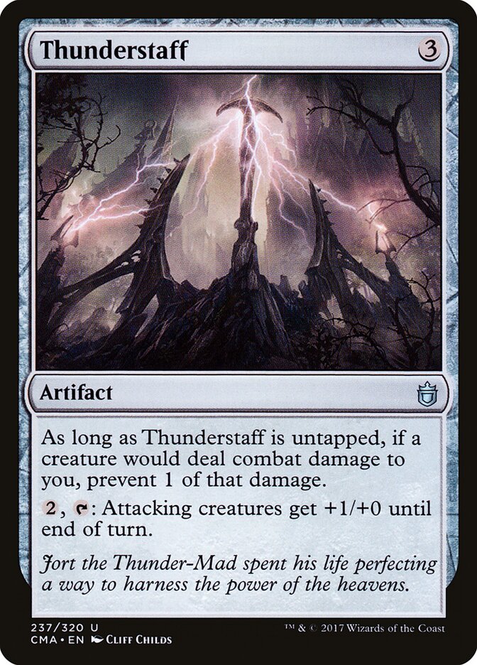Thunderstaff — Commander Anthology (CMA) #237