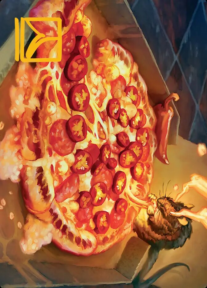 Spicy Oatmeal Pizza // Spicy Oatmeal Pizza — Teenage Mutant Ninja Turtles Art Series (ATMT) #11