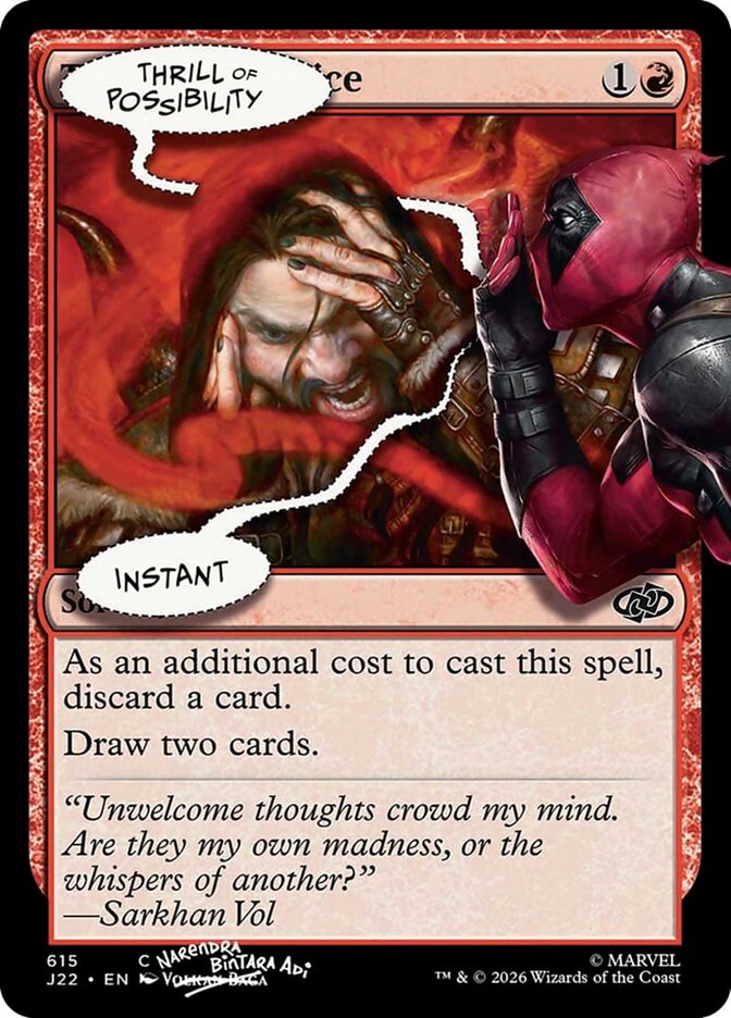 Thrill of Possibility — Secret Lair Drop (SLD) #IFIYW-3