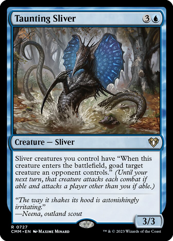 Taunting Sliver — Commander Masters (CMM) #727