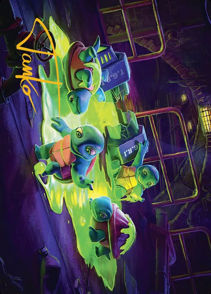 The Ooze // The Ooze — Teenage Mutant Ninja Turtles Art Series (ATMT) #18