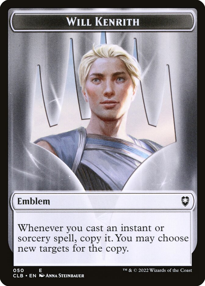 Will Kenrith Emblem — Battle for Baldur's Gate Tokens (TCLB) #50