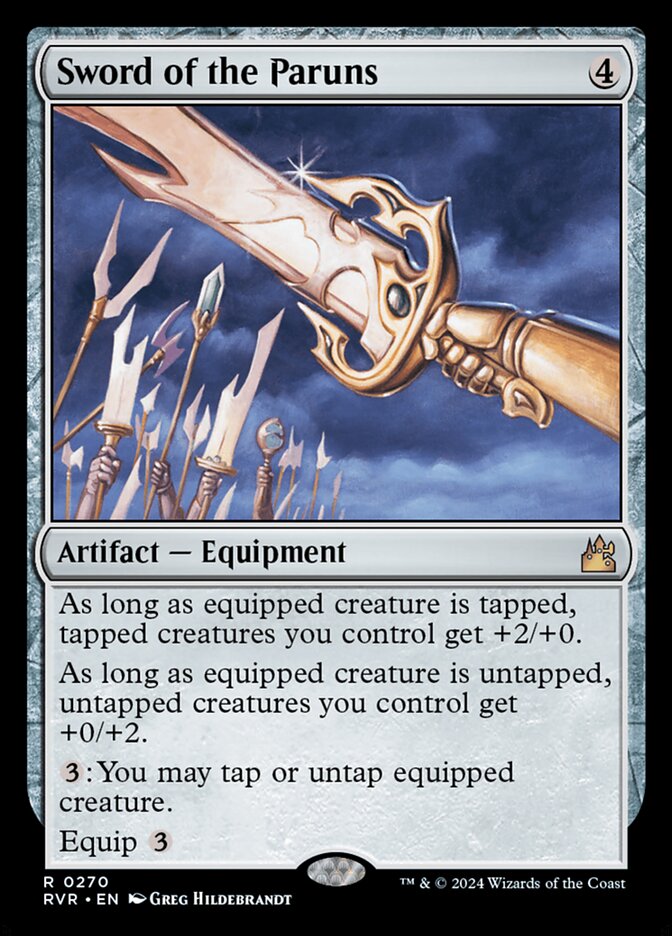 Sword of the Paruns — Ravnica Remastered (RVR) #270