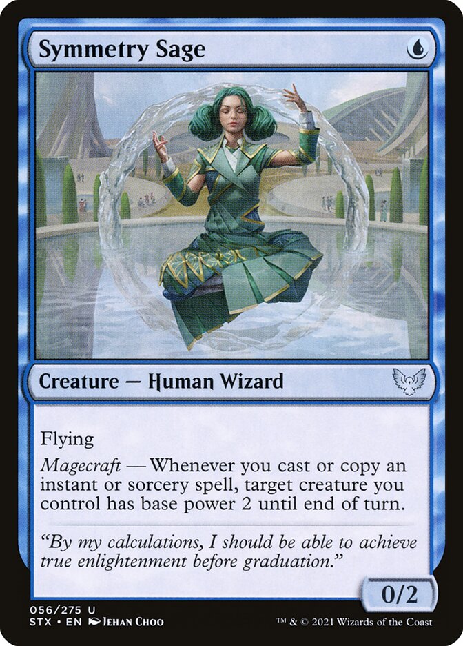 Symmetry Sage — Strixhaven: School of Mages (STX) #56