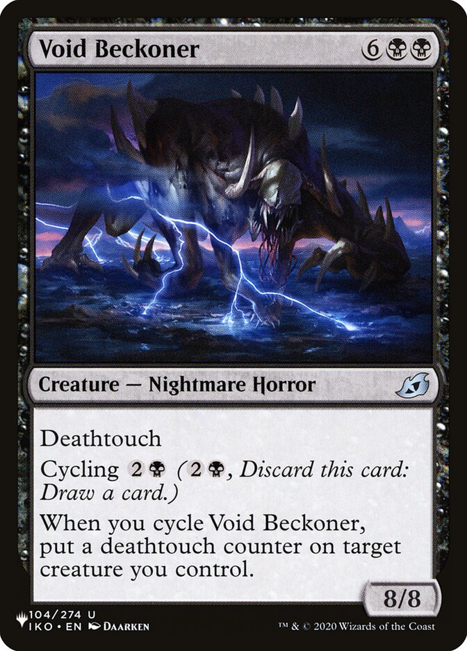 Void Beckoner — The List (PLST) #IKO-104