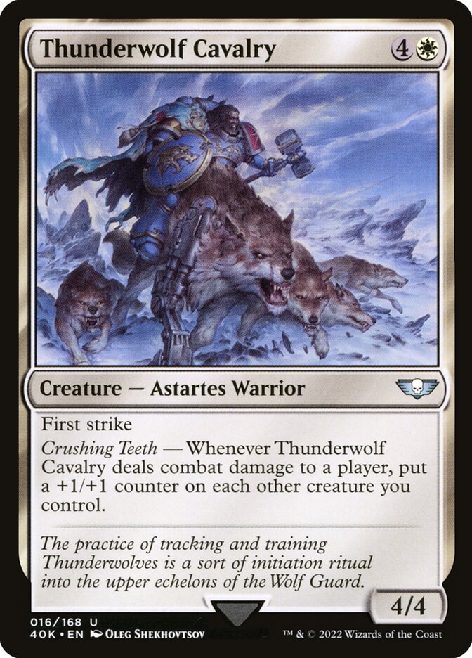 Thunderwolf Cavalry — Warhammer 40,000 Commander (40K) #16