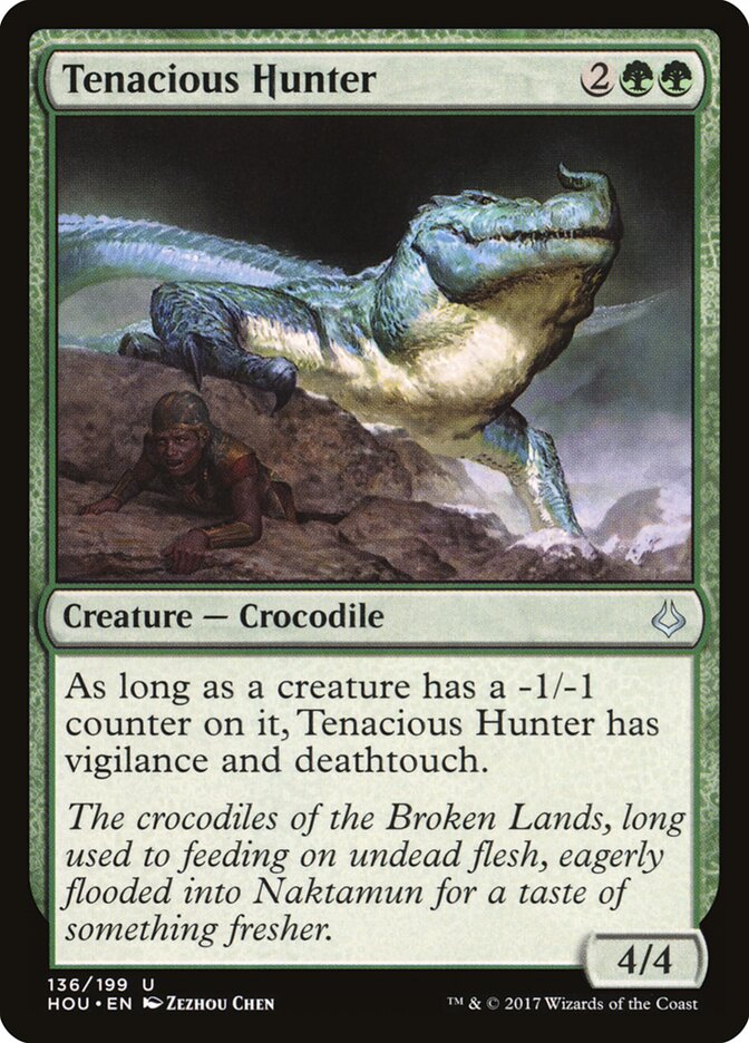 Tenacious Hunter — Hour of Devastation (HOU) #136