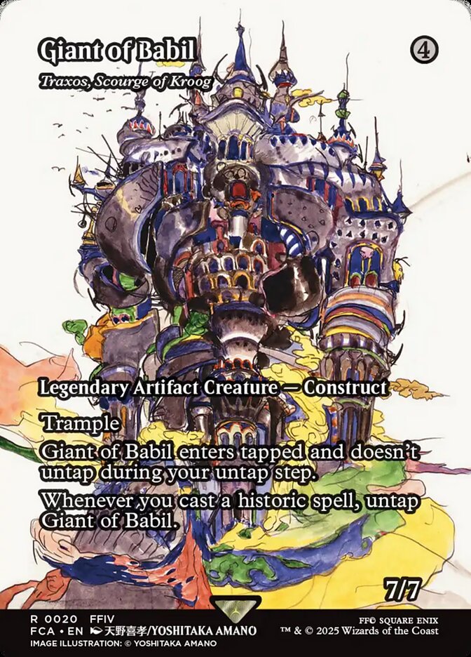 Traxos, Scourge of Kroog — Final Fantasy: Through the Ages (FCA) #20