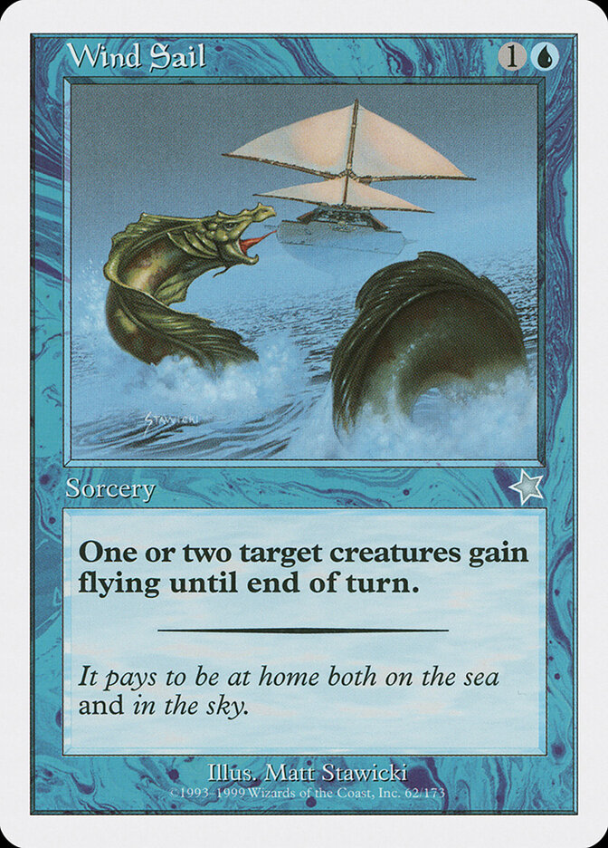Wind Sail — Starter 1999 (S99) #62
