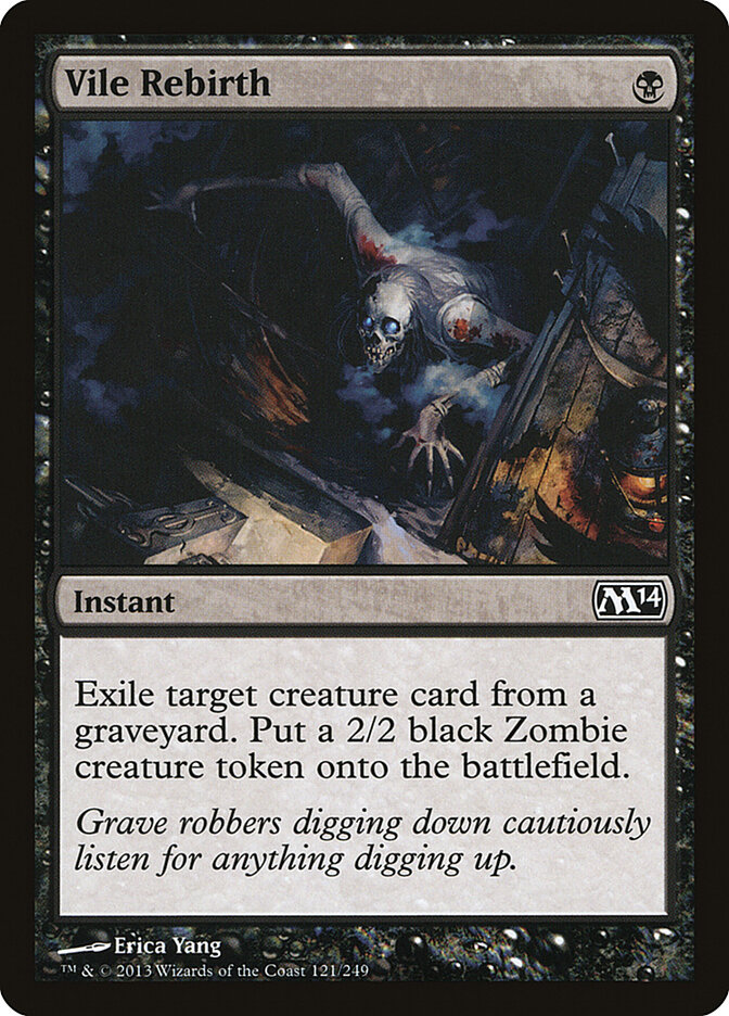 Vile Rebirth — Magic 2014 (M14) #121