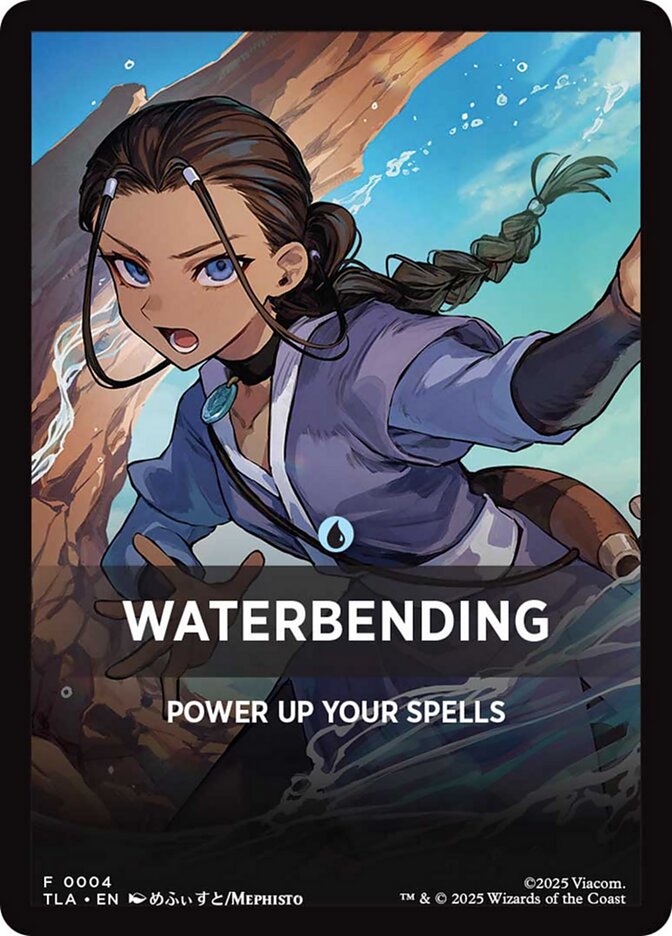 Waterbending — Avatar: The Last Airbender Beginner Box Front Cards (FTLA) #4