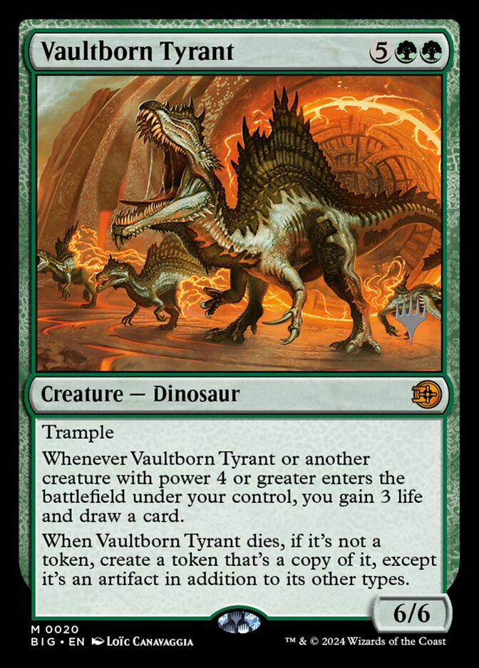 Vaultborn Tyrant — The Big Score Promos (PBIG) #20p