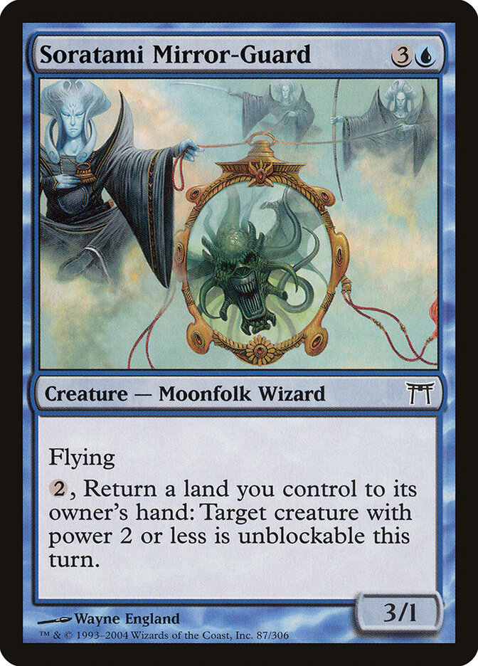 Soratami Mirror-Guard — Champions of Kamigawa (CHK) #87