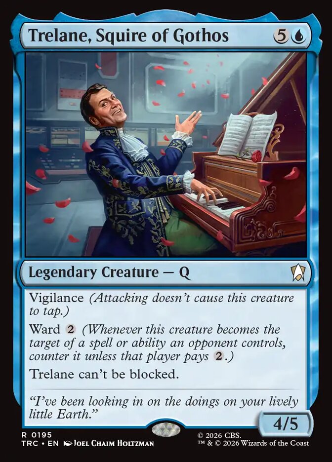 Trelane, Squire of Gothos — Star Trek Commander (TRC) #195