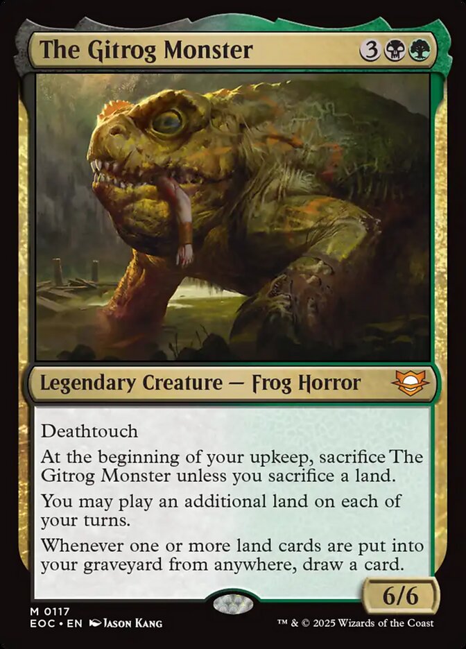 The Gitrog Monster — Edge of Eternities Commander (EOC) #117