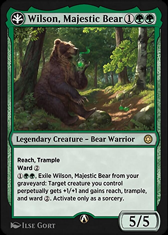 Wilson, Majestic Bear — Alchemy Horizons: Baldur's Gate (HBG) #19g