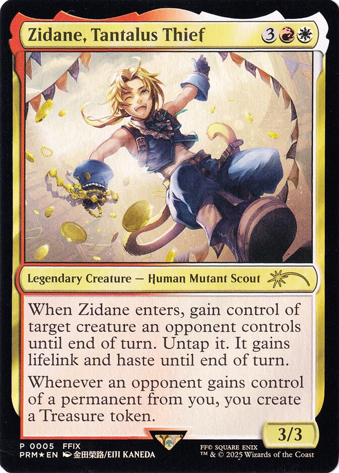 Zidane, Tantalus Thief — Media and Collaboration Promos (PMEI) #2025-26