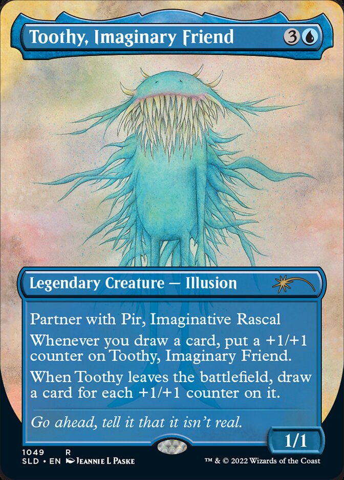 Toothy, Imaginary Friend — Secret Lair Drop (SLD) #1049