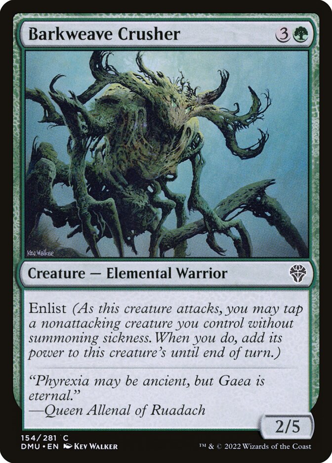 Barkweave Crusher — Dominaria United (DMU) #154