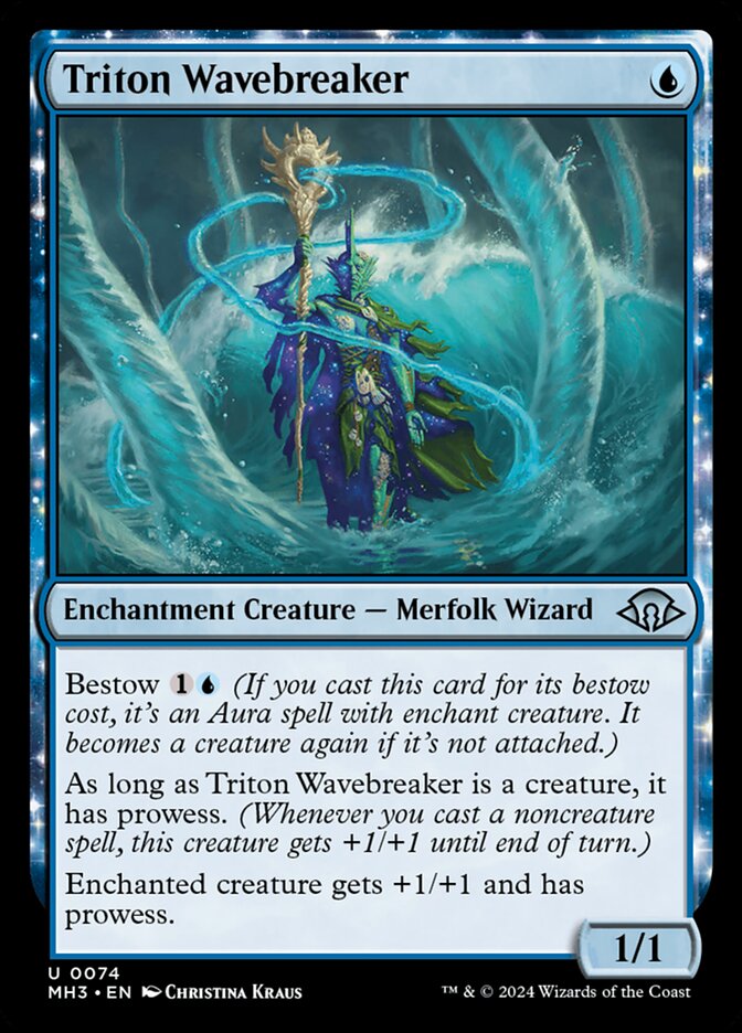Triton Wavebreaker — Modern Horizons 3 (MH3) #74