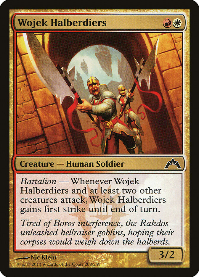 Wojek Halberdiers — Gatecrash (GTC) #208