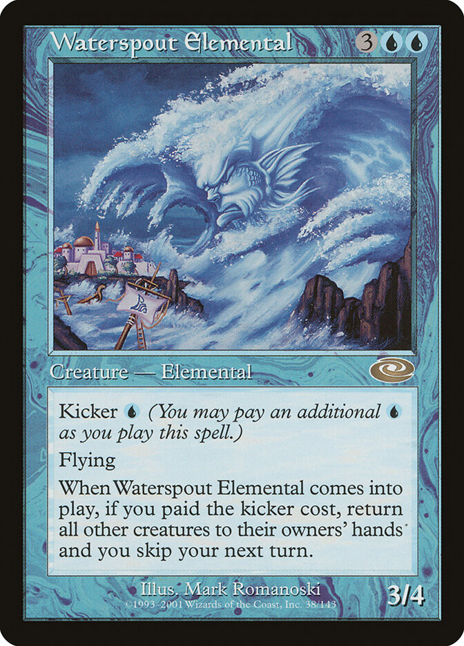 Waterspout Elemental — Planeshift (PLS) #38