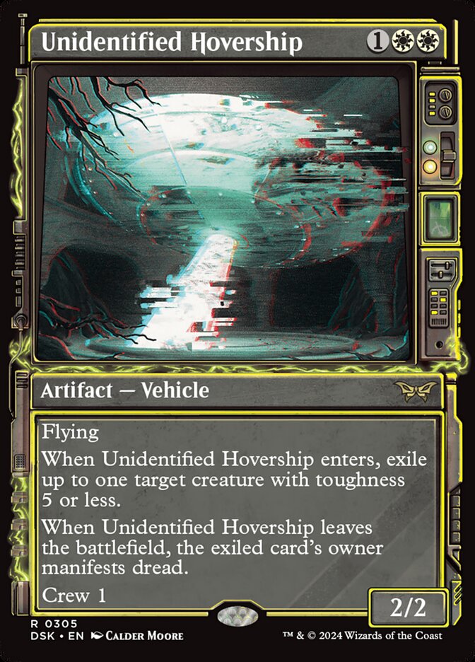 Unidentified Hovership — Duskmourn: House of Horror (DSK) #305
