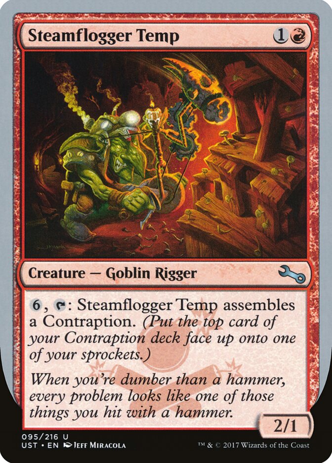 Steamflogger Temp — Unstable (UST) #95