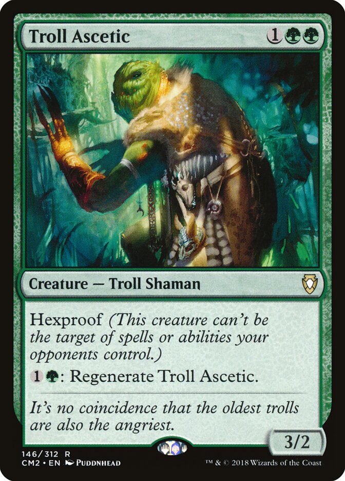 Troll Ascetic — Commander Anthology Volume II (CM2) #146