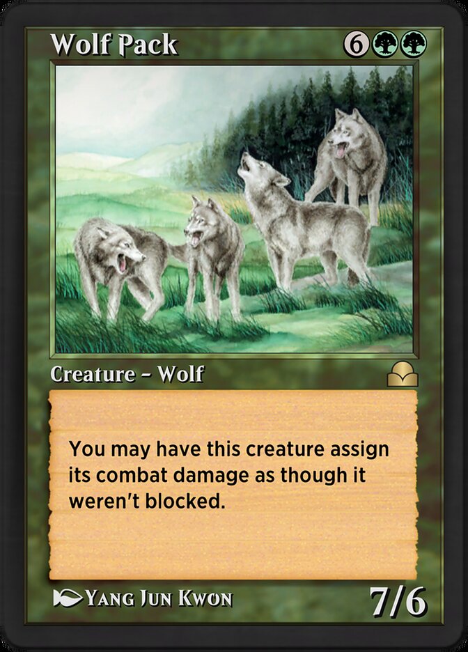 Wolf Pack — Arena Anthology 4 (AA4) #26